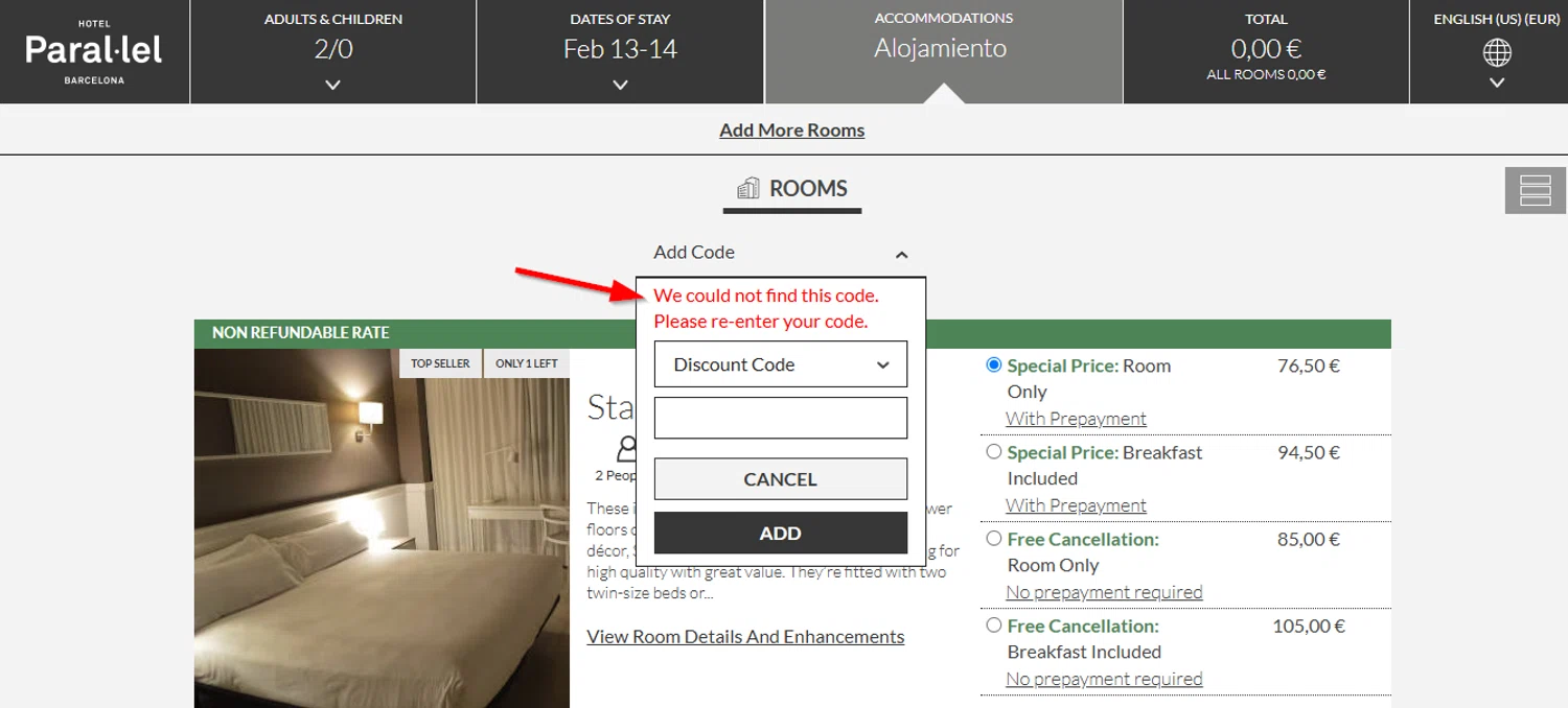 NN Hotels discount code screenshot showing code CAVALOVERS25 applied at NN Hotels checkout page. Uploaded by SimplyCodes community member SimplyCVerlie on Feb 11, 2025