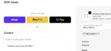 NOA Jewelry coupon verification screenshot