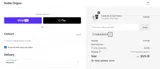 NOBLEORIGINS coupon verification screenshot