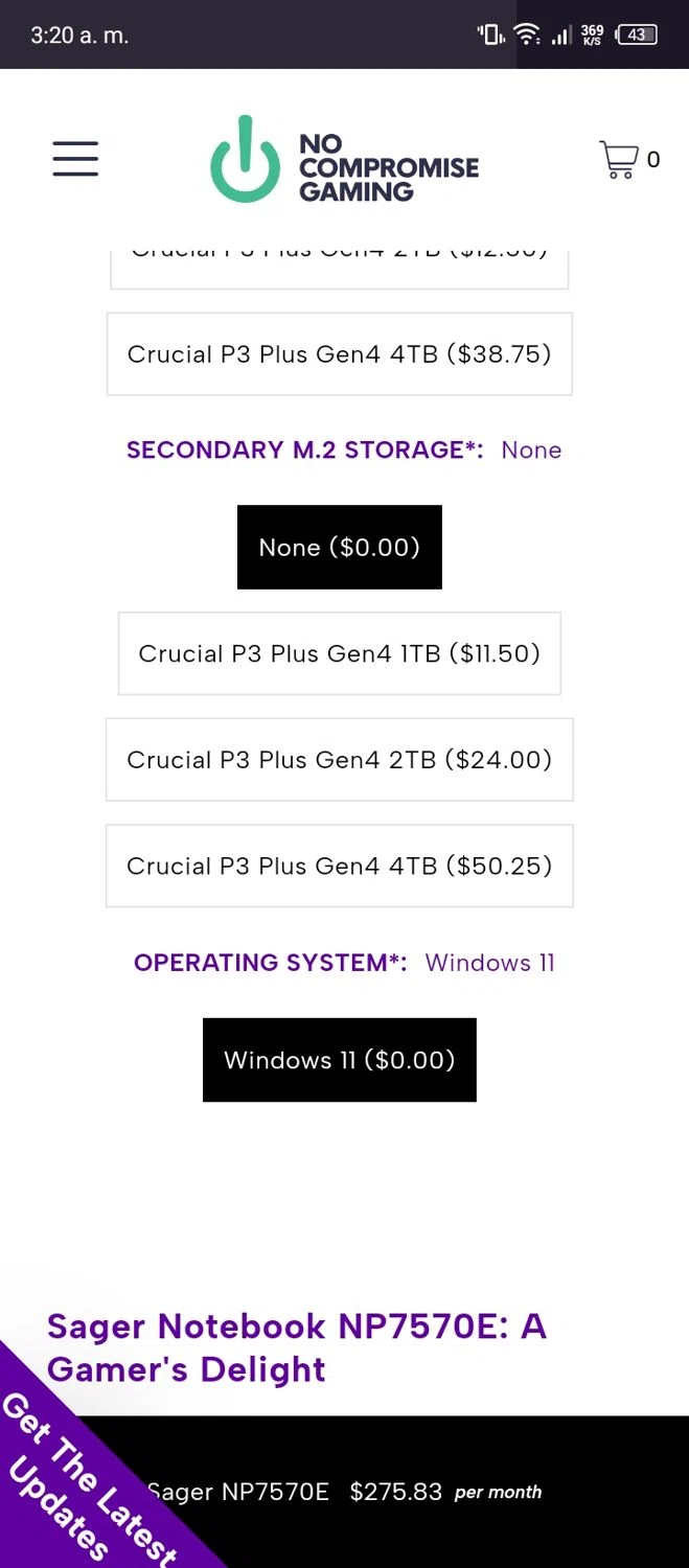 how to use No Compromise Gaming coupons