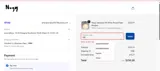 5% coupon verification screenshot