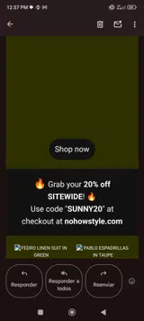 SUNNY20 coupon verification screenshot