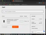 HERBISTRY420 coupon verification screenshot