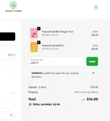 NOKKI15 coupon verification screenshot