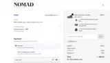 Nomad Cosmetics coupon verification screenshot