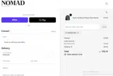 Nomad Cosmetics coupon verification screenshot