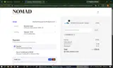 Nomad Cosmetics coupon verification screenshot