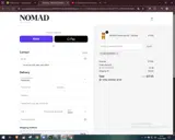 Nomad Cosmetics coupon verification screenshot