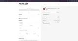 Nomad Cosmetics coupon verification screenshot