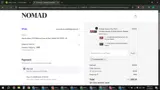 Nomad Cosmetics coupon verification screenshot