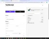 Nomad Cosmetics coupon verification screenshot