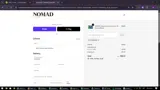 Nomad Cosmetics coupon verification screenshot