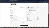 Nomad Cosmetics coupon verification screenshot