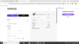 Nomad Cosmetics coupon verification screenshot