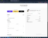 Nomads Clothing coupon verification screenshot