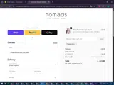 Nomads Clothing coupon verification screenshot