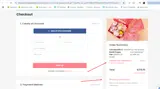 CHIC25 coupon verification screenshot