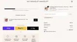 No Makeup Makeup coupon verification screenshot