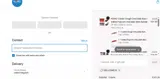 WELCOME10 coupon verification screenshot
