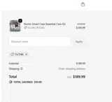 TLC546 coupon verification screenshot