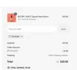 DOGDAD coupon verification screenshot