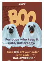 HALLOWEEN15 coupon verification screenshot