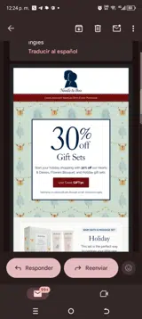 Gift30 coupon verification screenshot