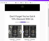 Subscriber10 coupon verification screenshot