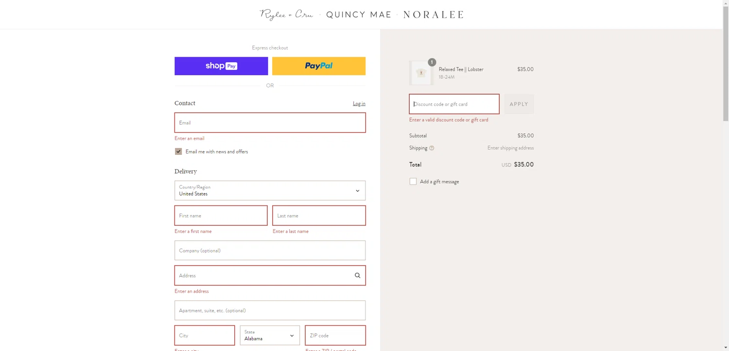 Noralee discount code screenshot showing code humans applied at Noralee checkout page. Uploaded by SimplyCodes community member CodeGuardian5312 on Jul 15, 2025