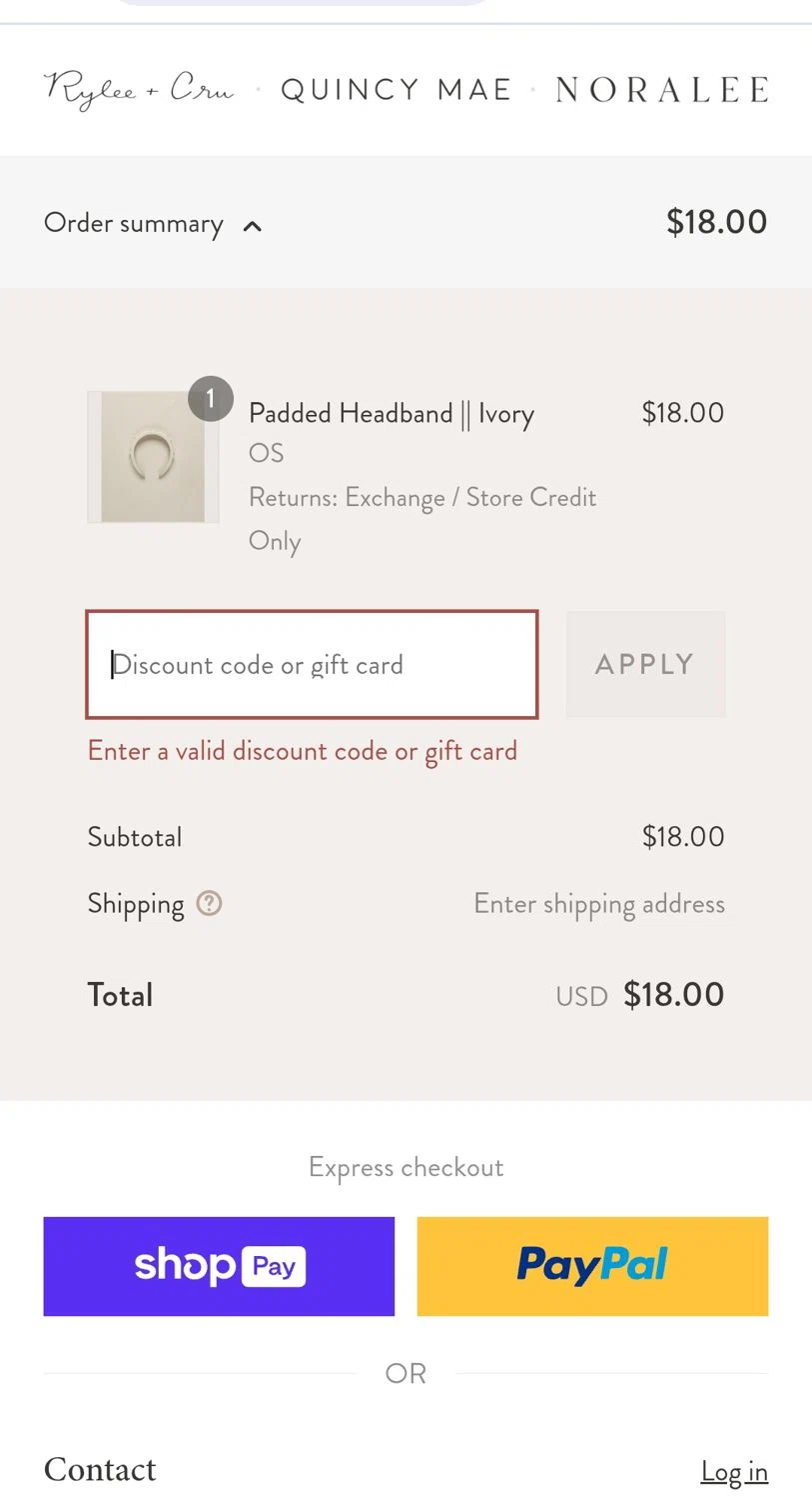 Noralee discount code screenshot showing code GLAMOURGRACEFAITH applied at Noralee checkout page. Uploaded by SimplyCodes community member Josecaste on Jun 12, 2025