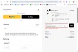 THEVAGUEVOGUE15 coupon verification screenshot
