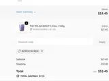 NORDICNORDIC coupon verification screenshot