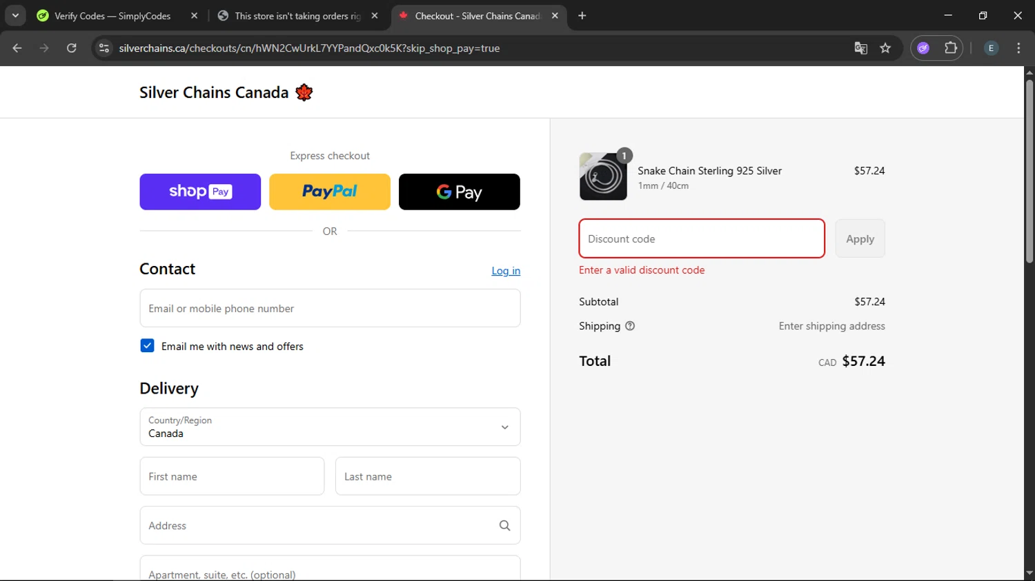 NordVPN discount code screenshot showing code SIMPLYCODES applied at NordVPN checkout page. Uploaded by SimplyCodes community member LegendaryFox9861 on Aug 25, 2025