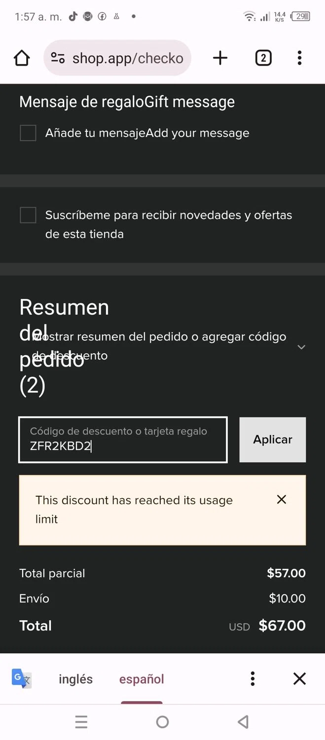 where to use Norlan promo code box
