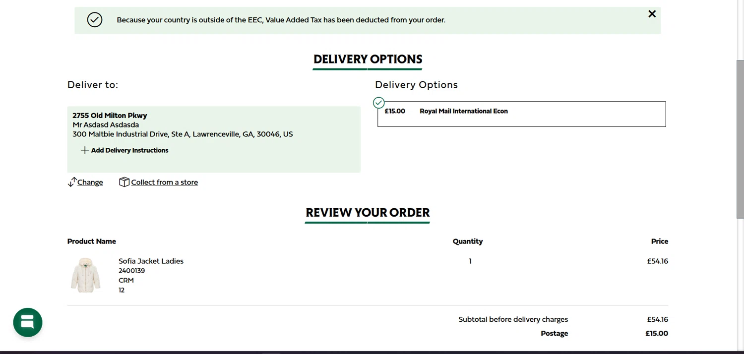 Northampton Saints discount code screenshot showing code 6DISCOUNT applied at Northampton Saints checkout page. Uploaded by SimplyCodes community member ArizaJuan on Mar 30, 2025