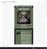 North Atlantic Seed coupon verification screenshot