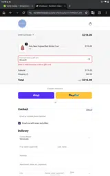 Move40 coupon verification screenshot