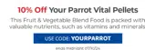 yourParrot coupon verification screenshot
