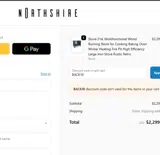BACK10 coupon verification screenshot