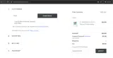 WELCOME10 coupon verification screenshot