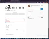 WELCOME10 coupon verification screenshot