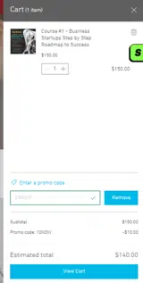 10NOW coupon verification screenshot