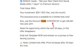 CONTENT20 coupon verification screenshot