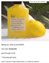 Not Soap, Radio coupon verification screenshot