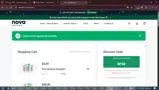 Nova Kratom coupon verification screenshot