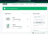 Nova Kratom coupon verification screenshot