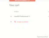 NBLACKN256a coupon verification screenshot