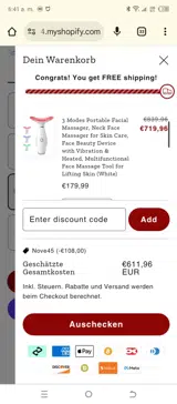 NovelAI coupon verification screenshot