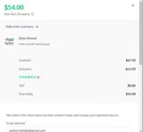 Novel Factory coupon verification screenshot