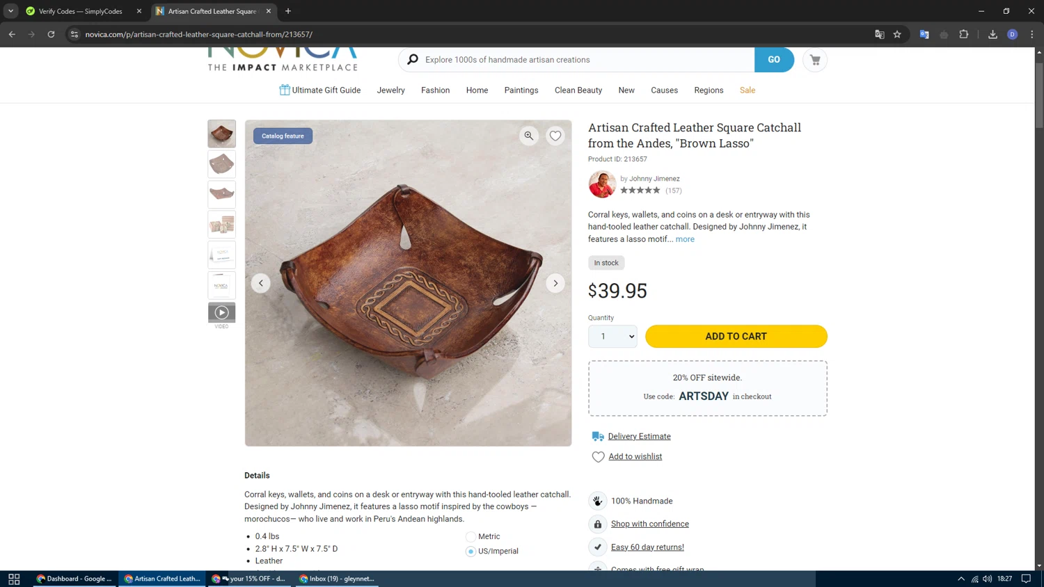 how to use Novica coupons